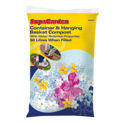 SupaGarden Container and Hanging Basket Compost